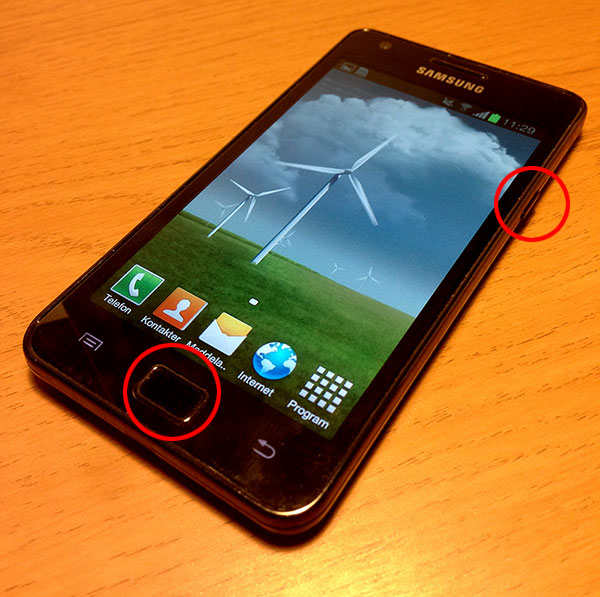 Ta En Skärmdump Samsung