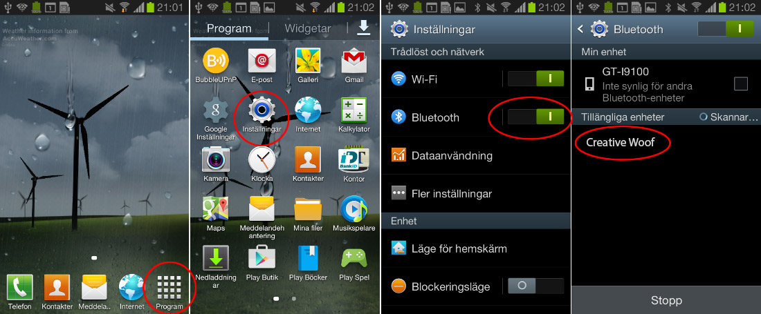Bluetooth - Android