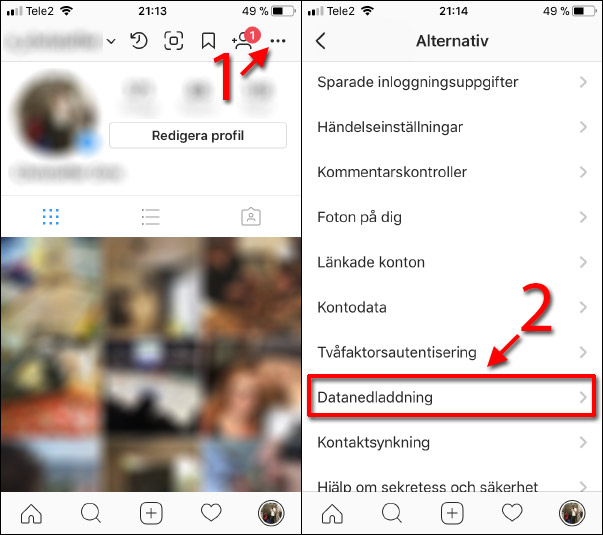Ta Bort Konto På Instagram