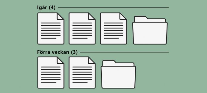 Ta bort datumsortering i Utforskaren - Explorer