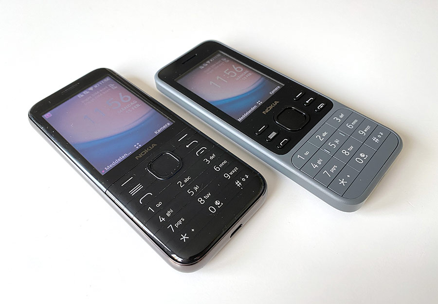 Nokia 8000 6300 - Side by side