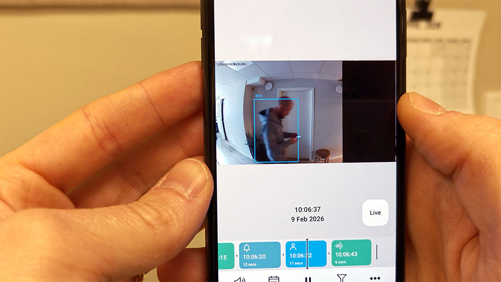 Ajax DoorBell - Igenkänning