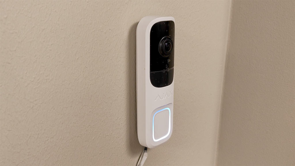 Ajax DoorBell - Montering vägg