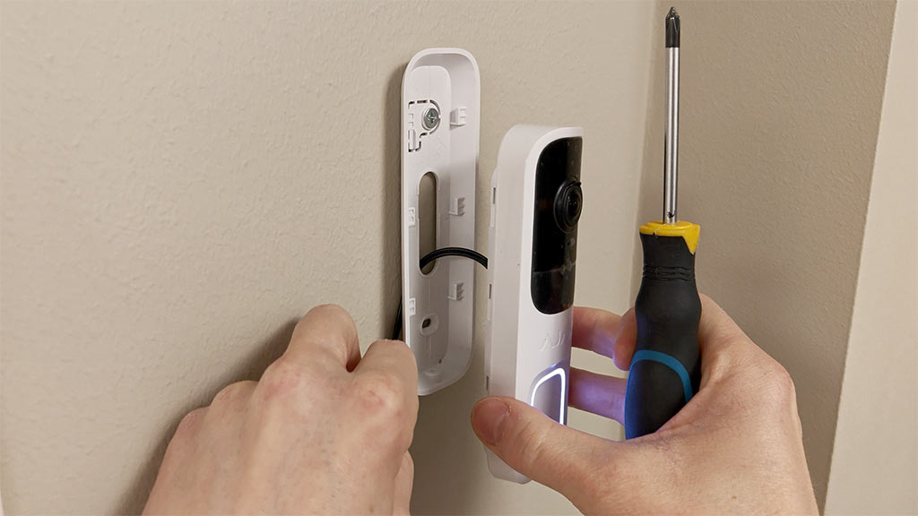 Ajax DoorBell - Montering